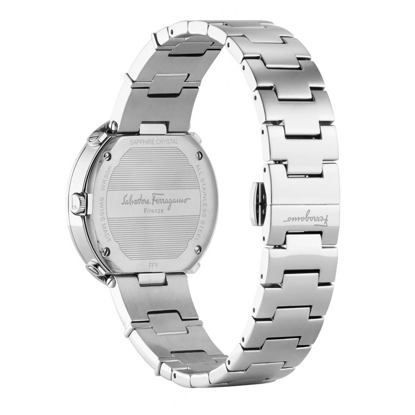 Salvatore Ferragamo FFY040017 Women's Logomania Quartz White Dial