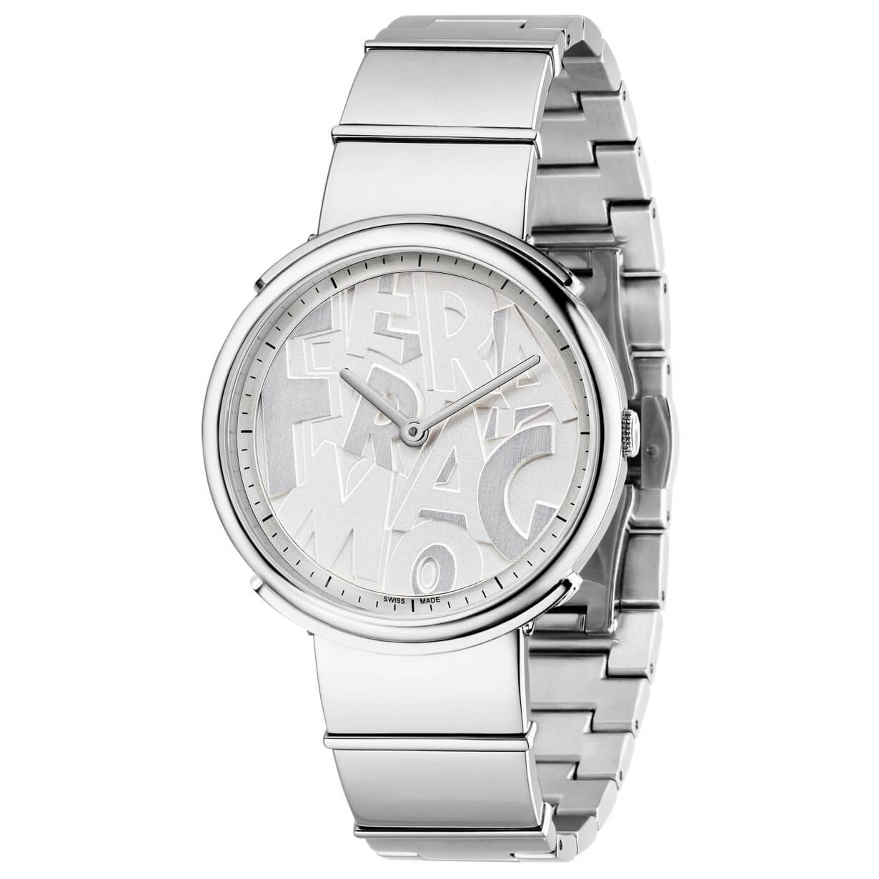Salvatore Ferragamo FFY040017 Women's Logomania Quartz White Dial