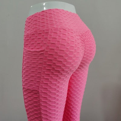 New Anti-Cellulite Pocket Leggings Women Workout High Waist Push Up Legging Running Fitness Gym Jeggings Pants Women Clothing