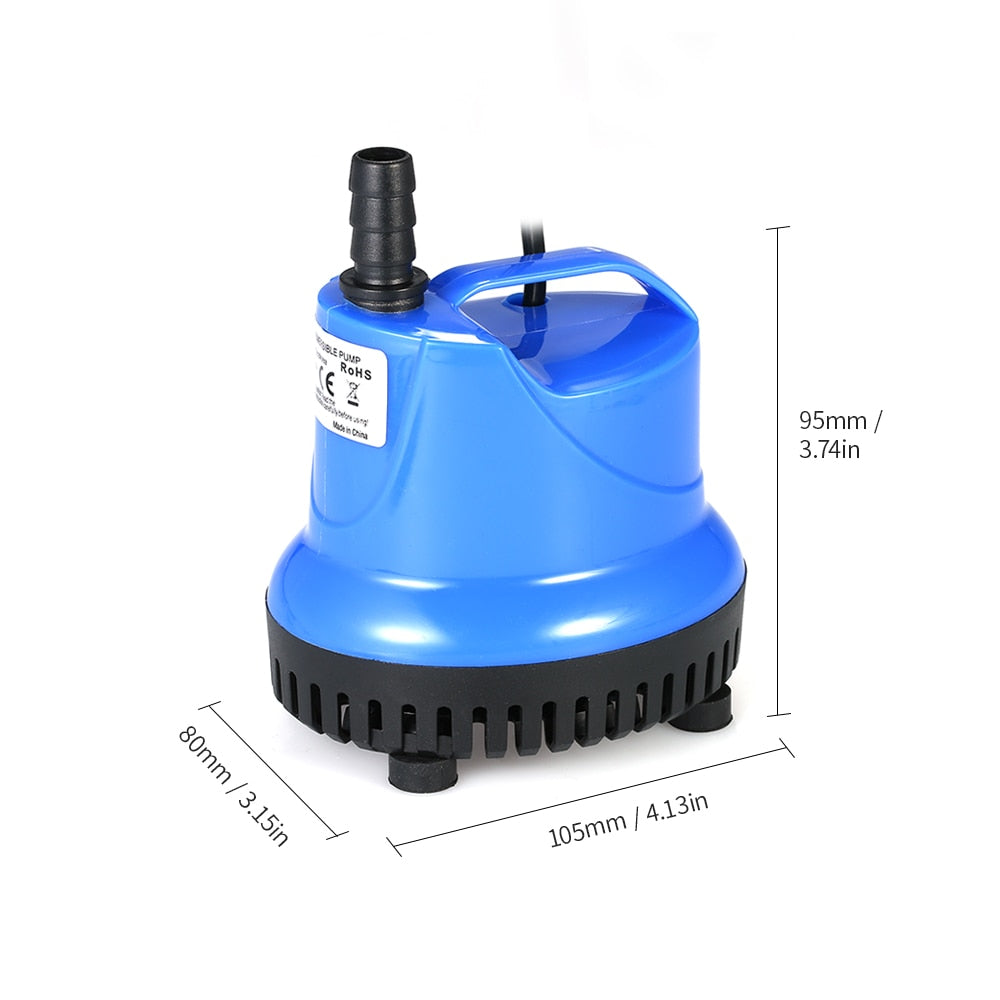 25W Ultra Quiet Submersible Water Fountain Pump