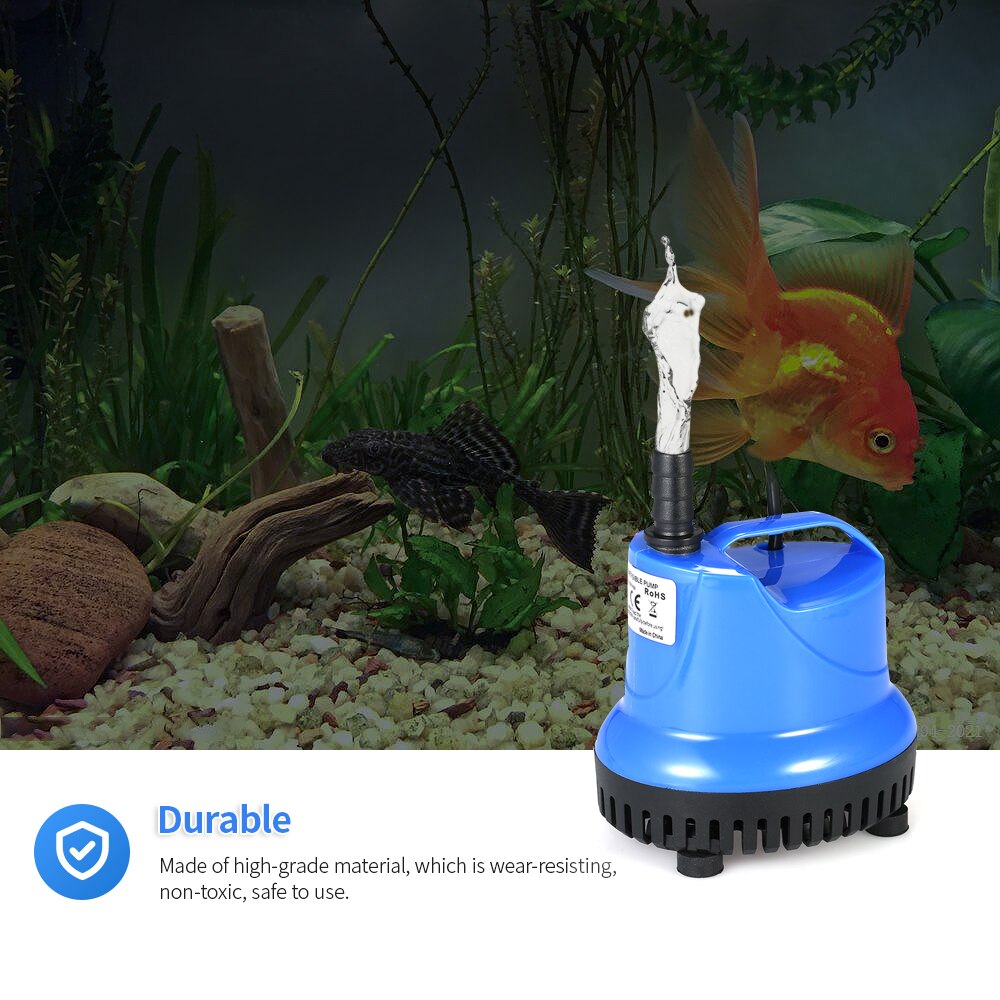 25W Ultra Quiet Submersible Water Fountain Pump