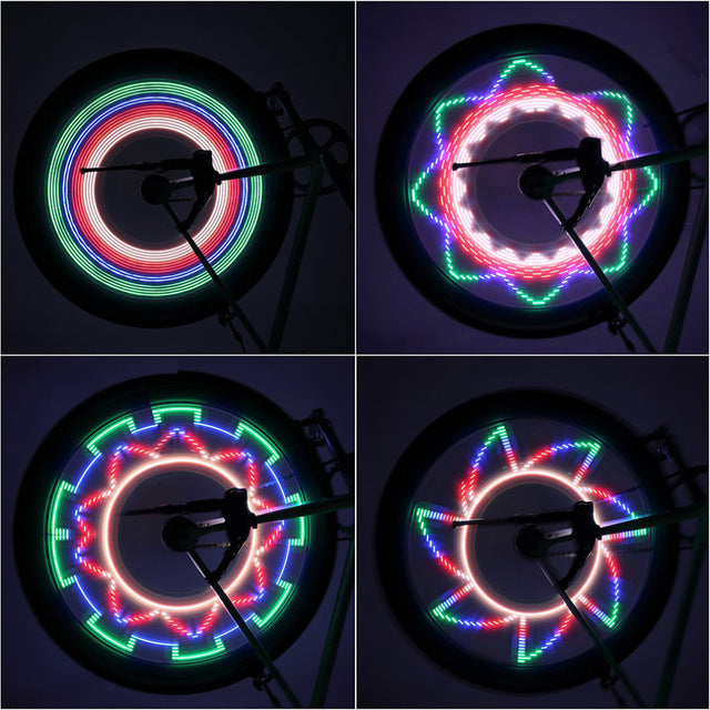 Bicycle Lights Bike Cycling Wheel Spoke Light 32