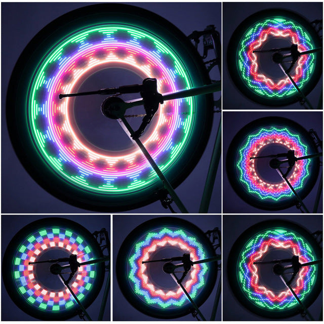 Bicycle Lights Bike Cycling Wheel Spoke Light 32