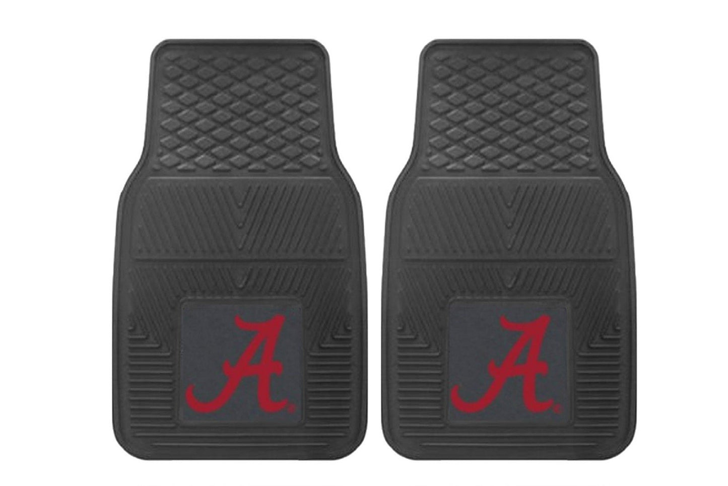 NCAA 2-PC VINYL CAR MAT SET