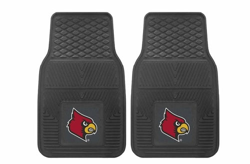 NCAA 2-PC VINYL CAR MAT SET