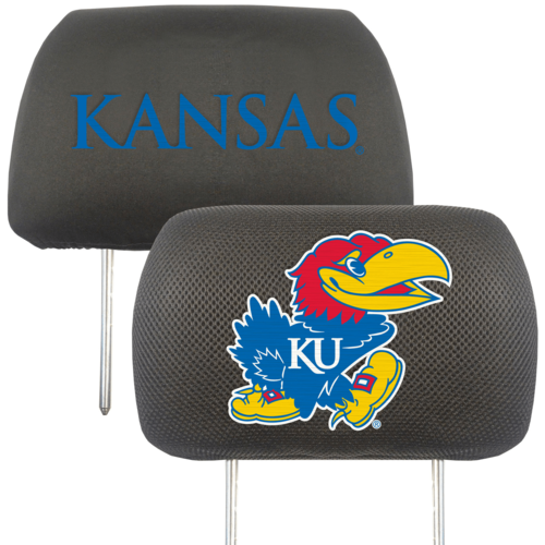 NCAA 2-PC CAR HEADREST COVER SET