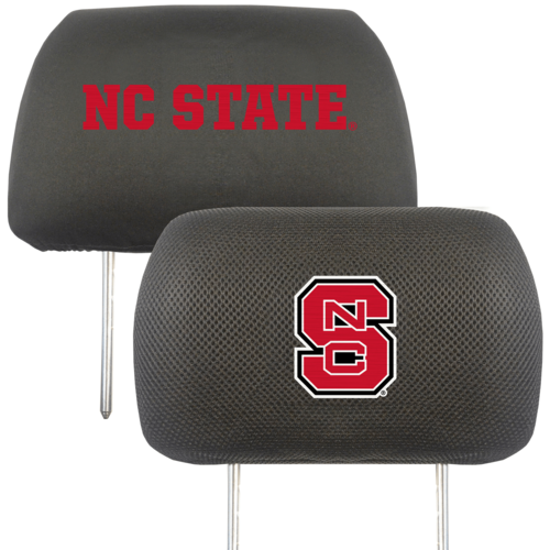 NCAA 2-PC CAR HEADREST COVER SET