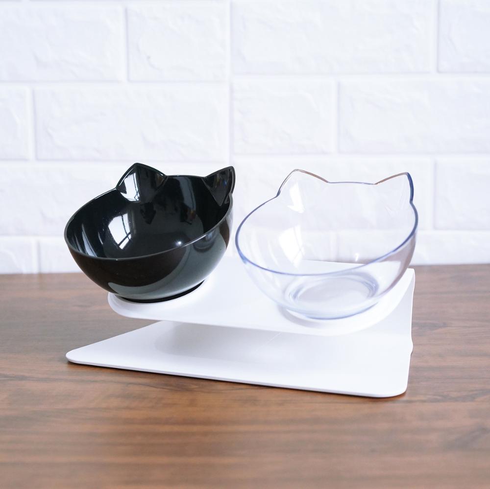 Non-slip Minimalistic Raised Cat Bowls