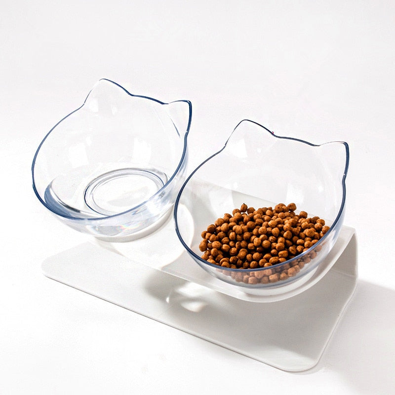 Non-slip Minimalistic Raised Cat Bowls