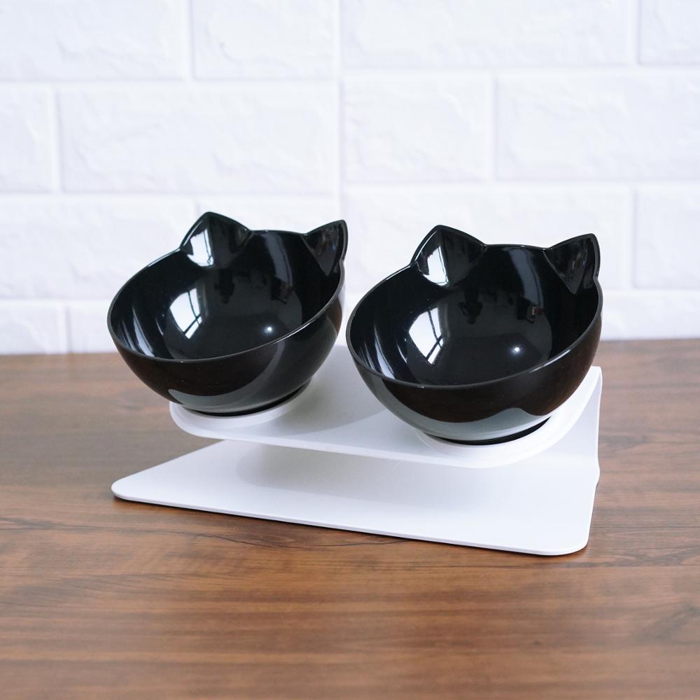 Non-slip Minimalistic Raised Cat Bowls