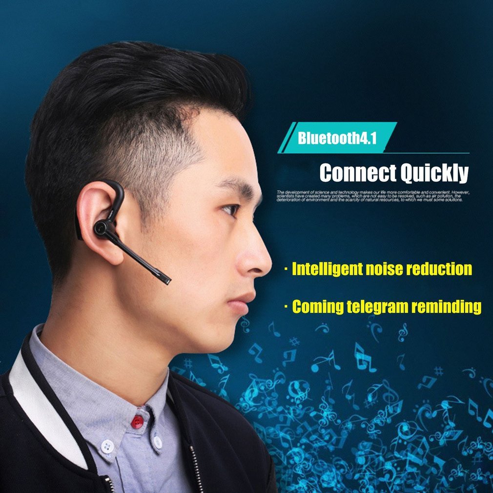 Business Bluetooth Headset Wireless Car Bluetooth Earphone