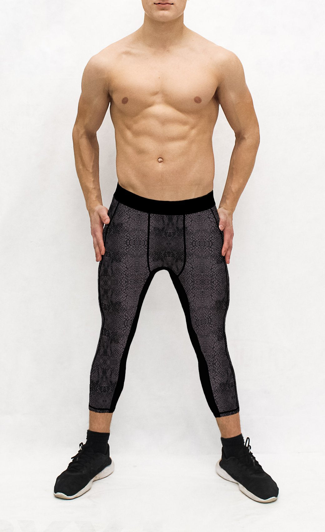 Snake Skin Men's Pocket Tights