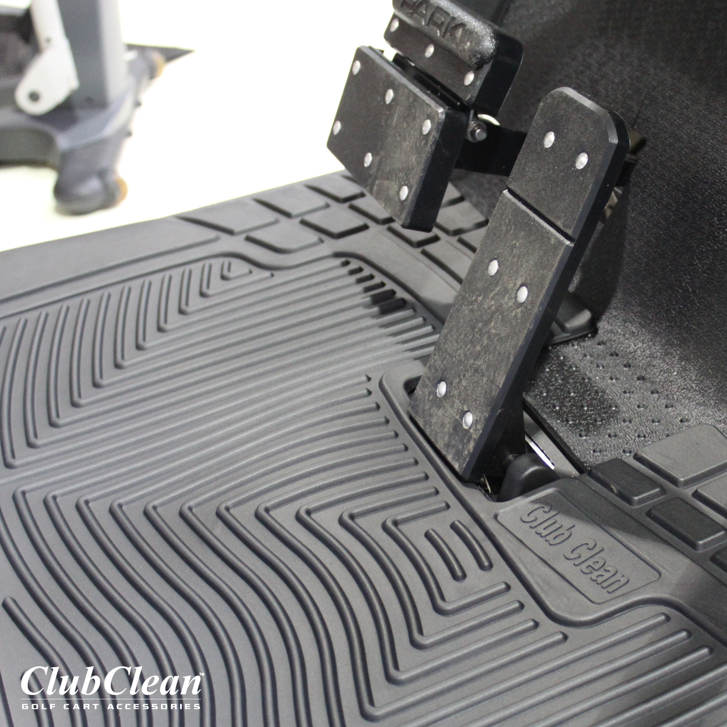 Club Clean Rubber Cart Floor Mat