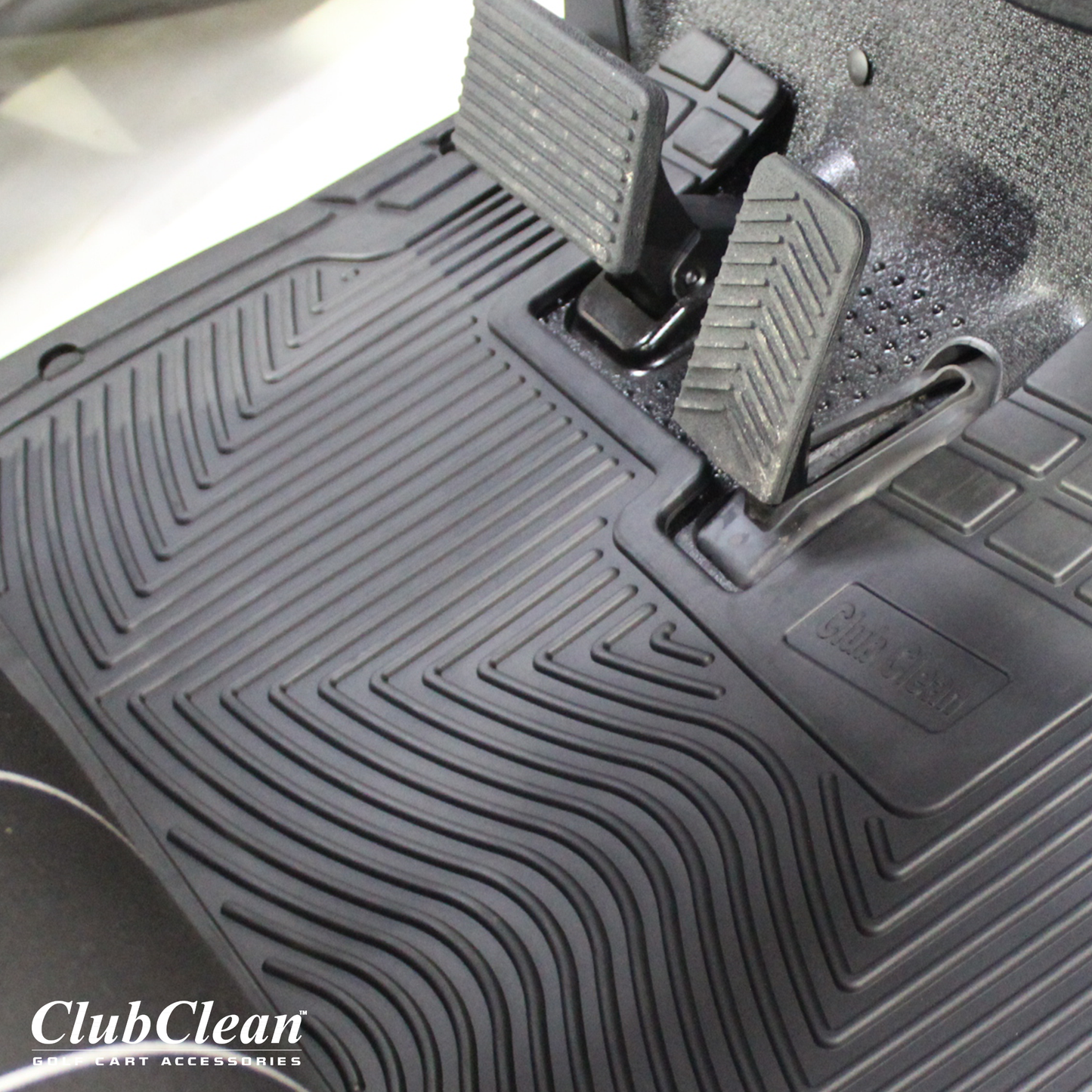 Club Clean Rubber Cart Floor Mat