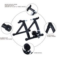 Soozier Indoor Bicycle Bike Trainer Stand Exercise Fan Fly Wind Wheel