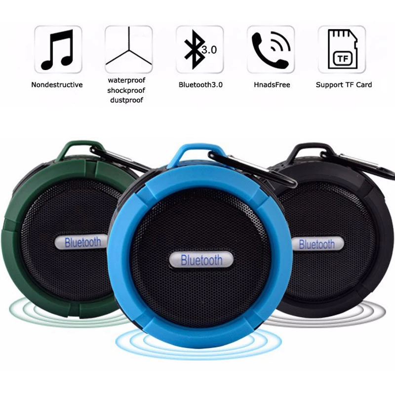 Mini portable gift Loudspeaker waterproof bluetooth speakers