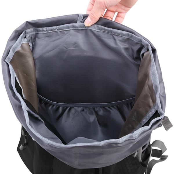 60L Waterproof Foldable Backpack Camping Bag with Rain Cover