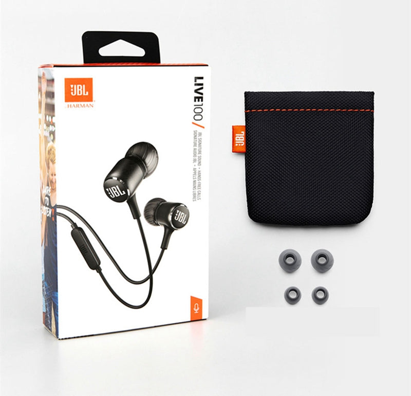 JBL LIVE100 3.5mm Wired Earphones