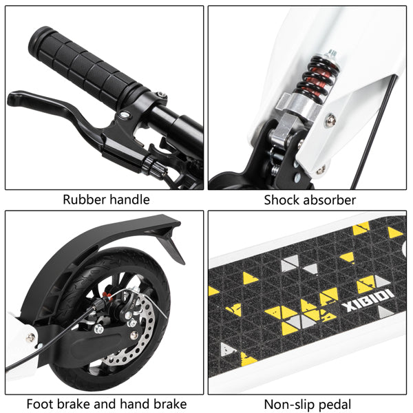 Scooter 3 Height Adjustable Easy Folding Double Shock Absorber