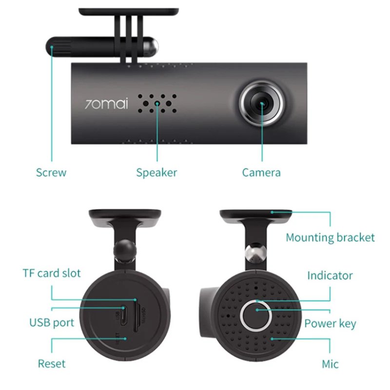 Night Vision Dashboard Camera