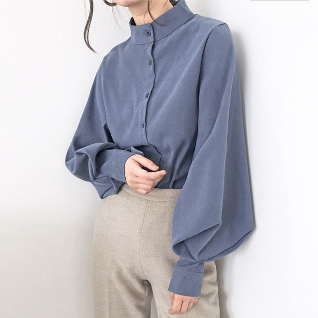 summer long sleeve office women's shirt blouse for women blusas womens tops and blouses chiffon shirts ladie's top plus size